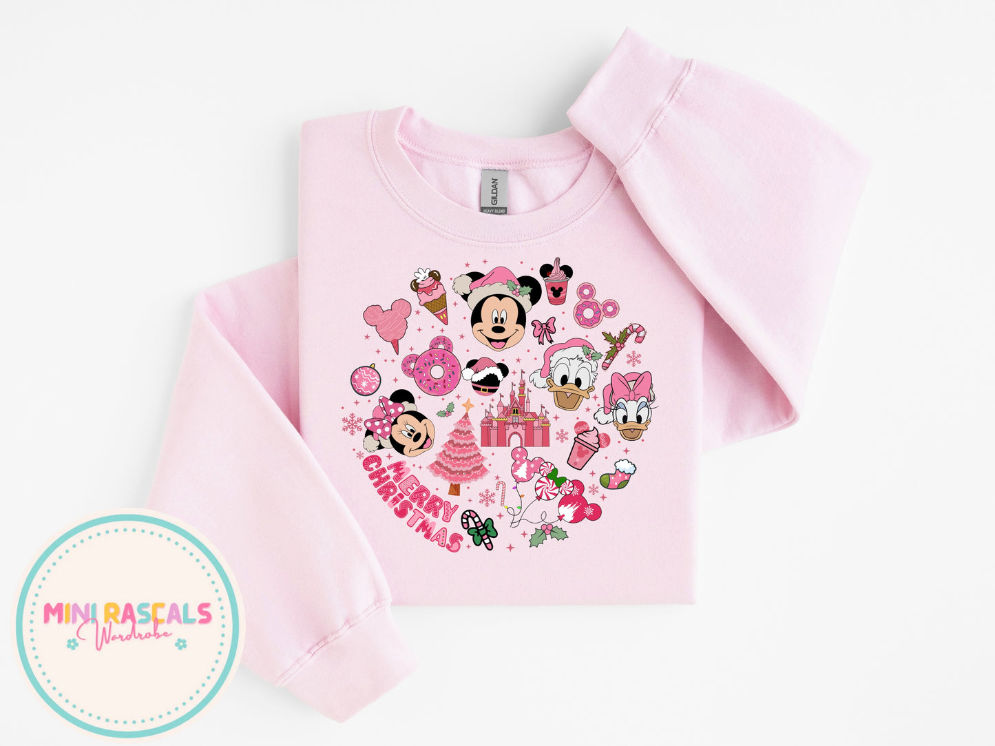Merry Christmas Minnie Mouse & Friends T-Shirt & Sweatshirt