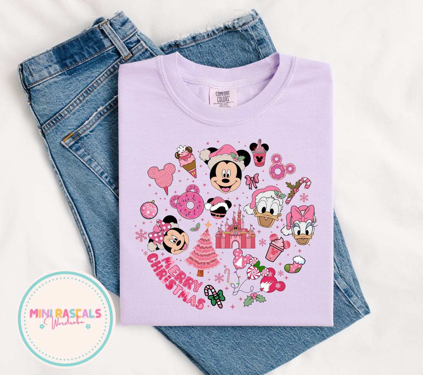 Merry Christmas Minnie Mouse & Friends T-Shirt & Sweatshirt