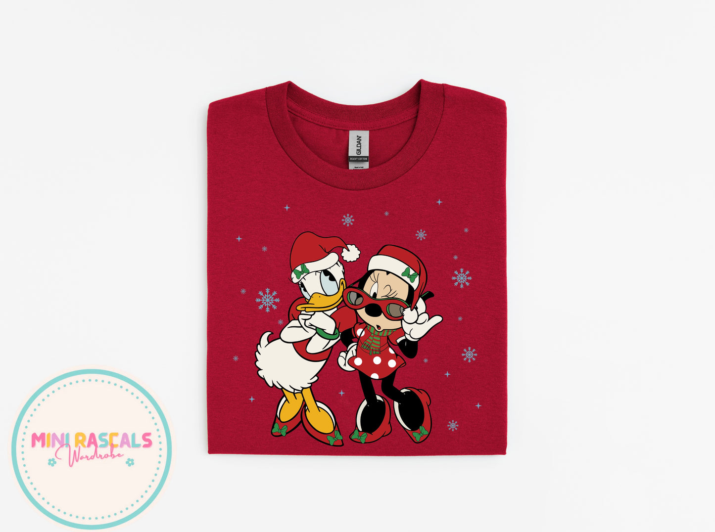 Daisy Duck & Minnie Mouse Christmas Chick T-Shirt & Sweatshirt
