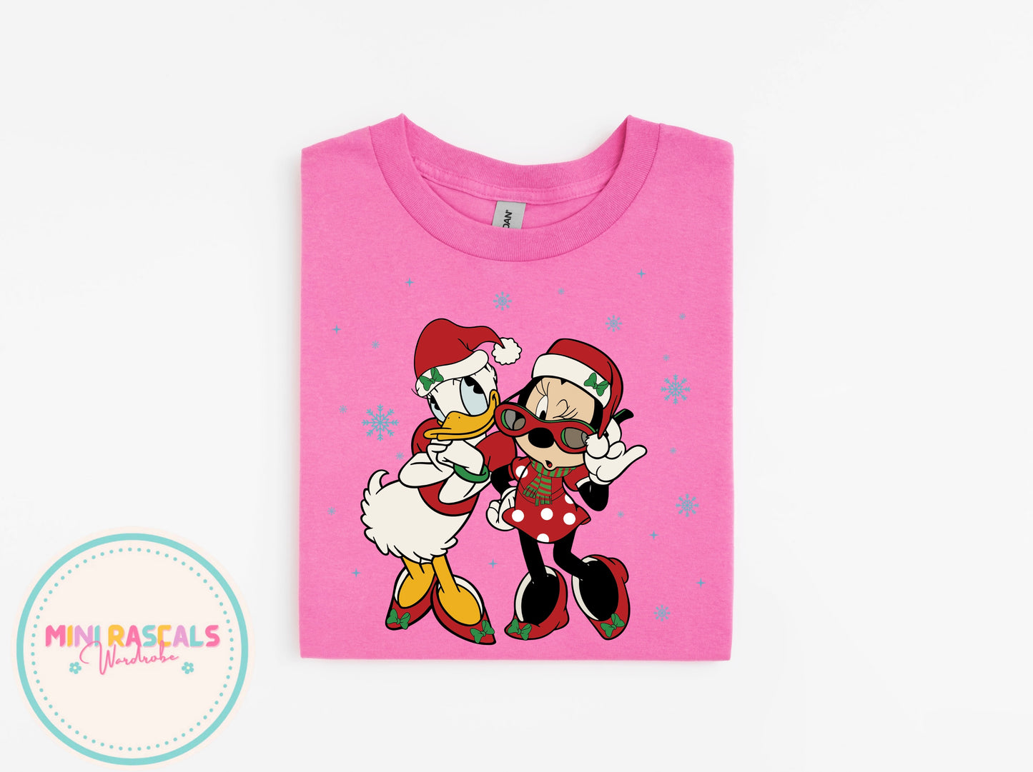 Daisy Duck & Minnie Mouse Christmas Chick T-Shirt & Sweatshirt
