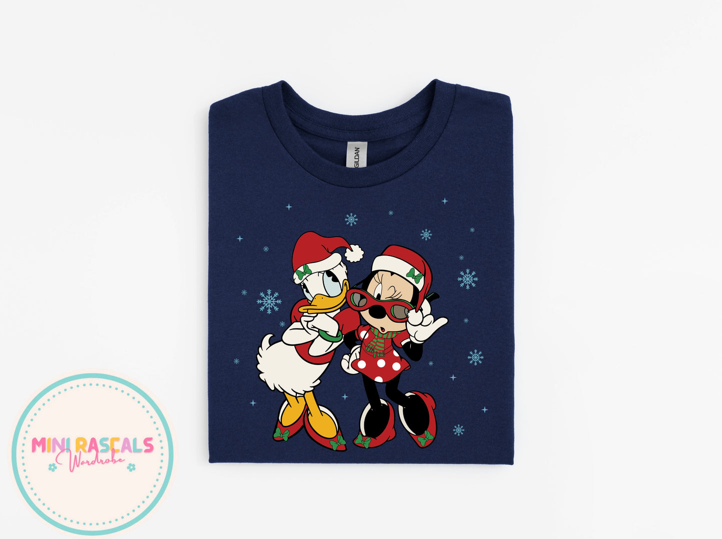 Daisy Duck & Minnie Mouse Christmas Chick T-Shirt & Sweatshirt