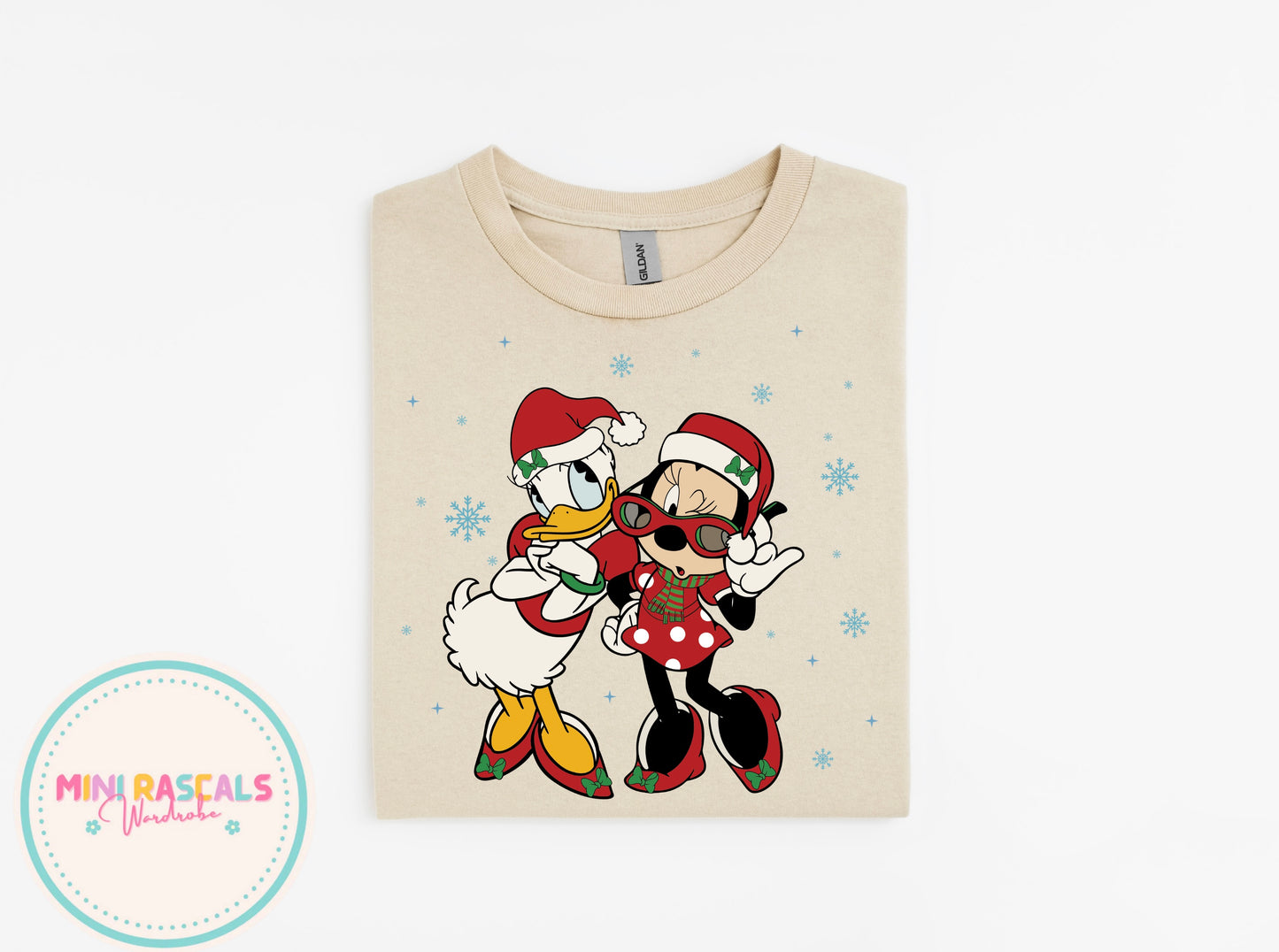 Daisy Duck & Minnie Mouse Christmas Chick T-Shirt & Sweatshirt