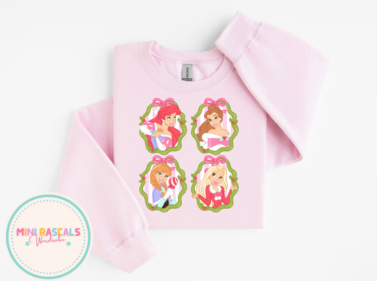 Disney Princess Christmas T-Shirt & Sweatshirt