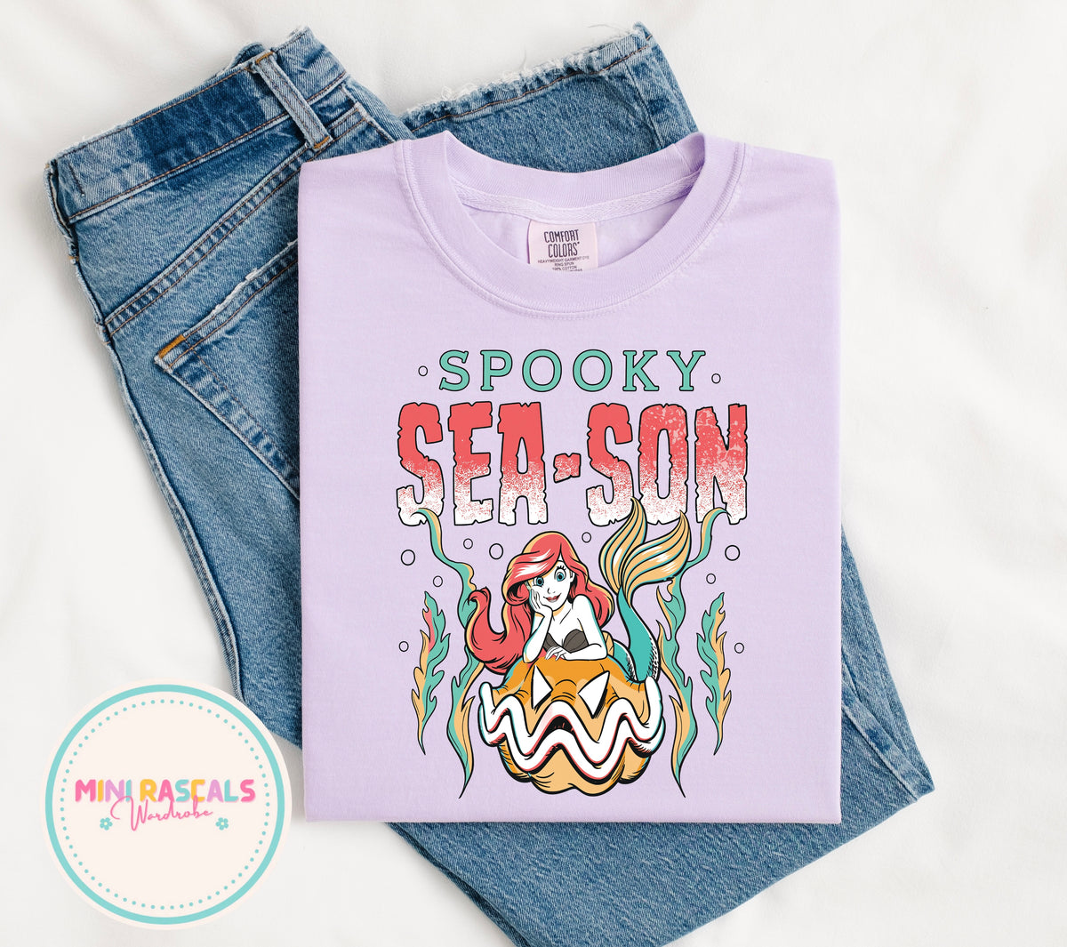 Little Mermaid Spooky Sea-son T-Shirt & Sweatshirt
