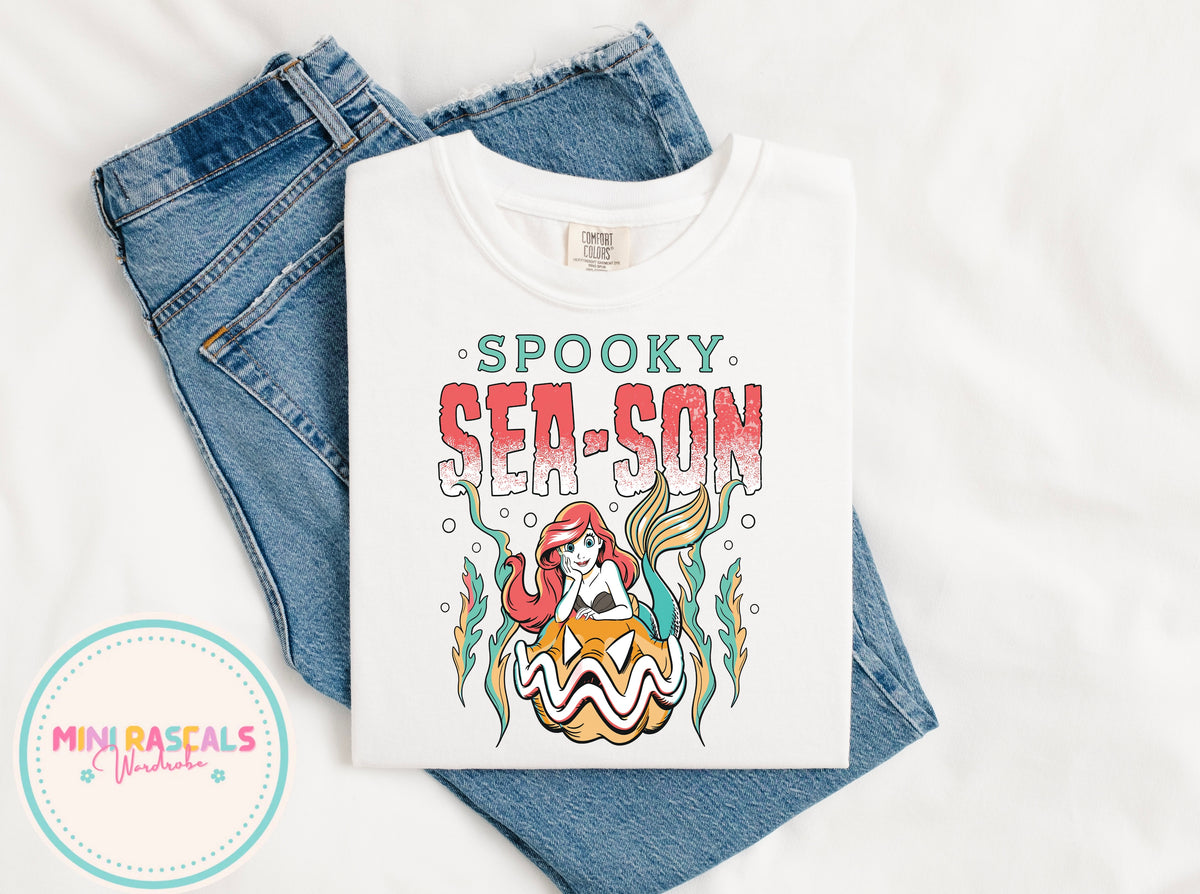 Little Mermaid Spooky Sea-son T-Shirt & Sweatshirt