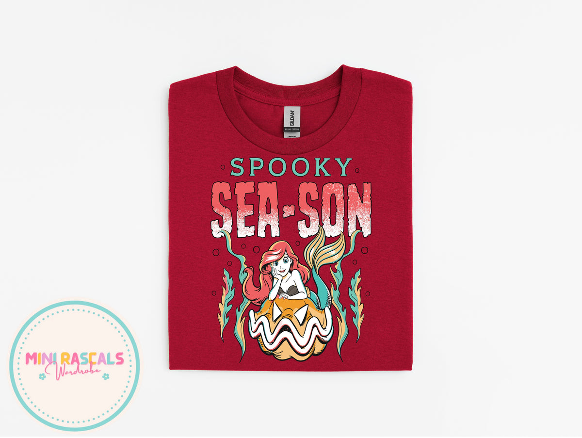 Little Mermaid Spooky Sea-son T-Shirt & Sweatshirt
