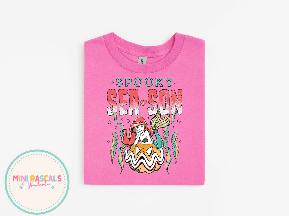 Little Mermaid Spooky Sea-son T-Shirt & Sweatshirt