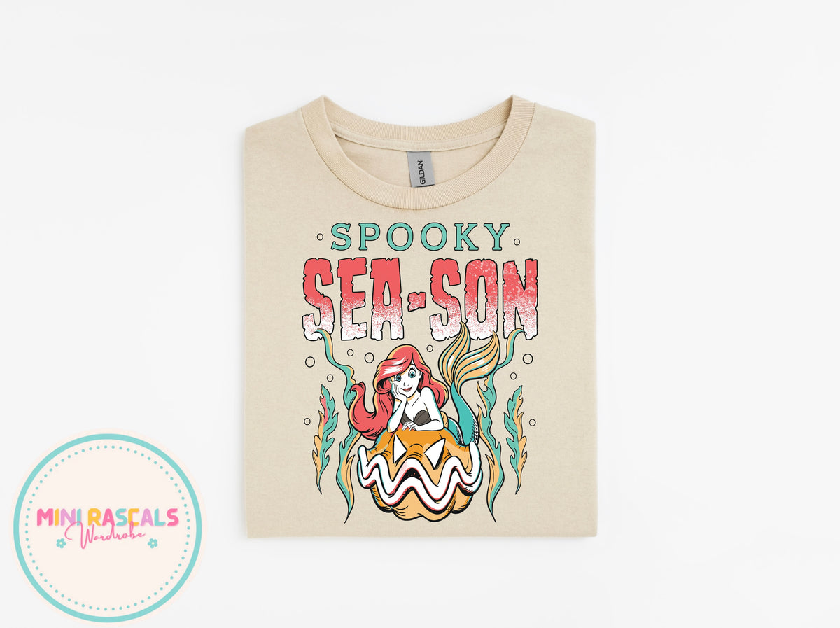 Little Mermaid Spooky Sea-son T-Shirt & Sweatshirt