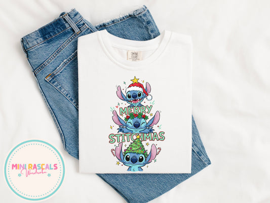 Stitch Merry Stitch-mas T-Shirt & Sweatshirt