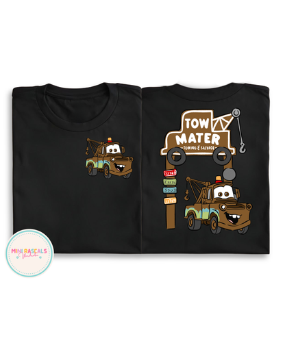 Tow Mater Inspired Cars Graphic T-shirt