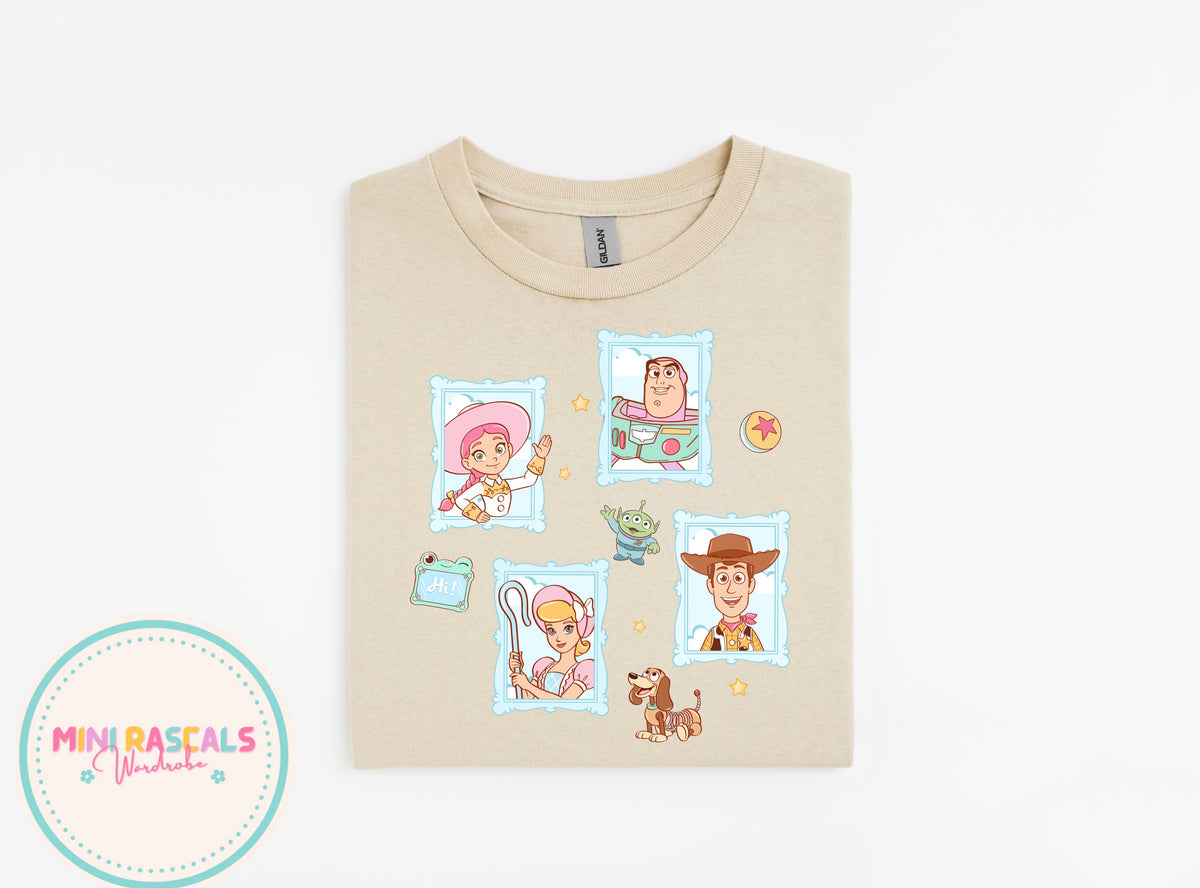 Toy Story Pastel Blue T-Shirt and Sweatshirt