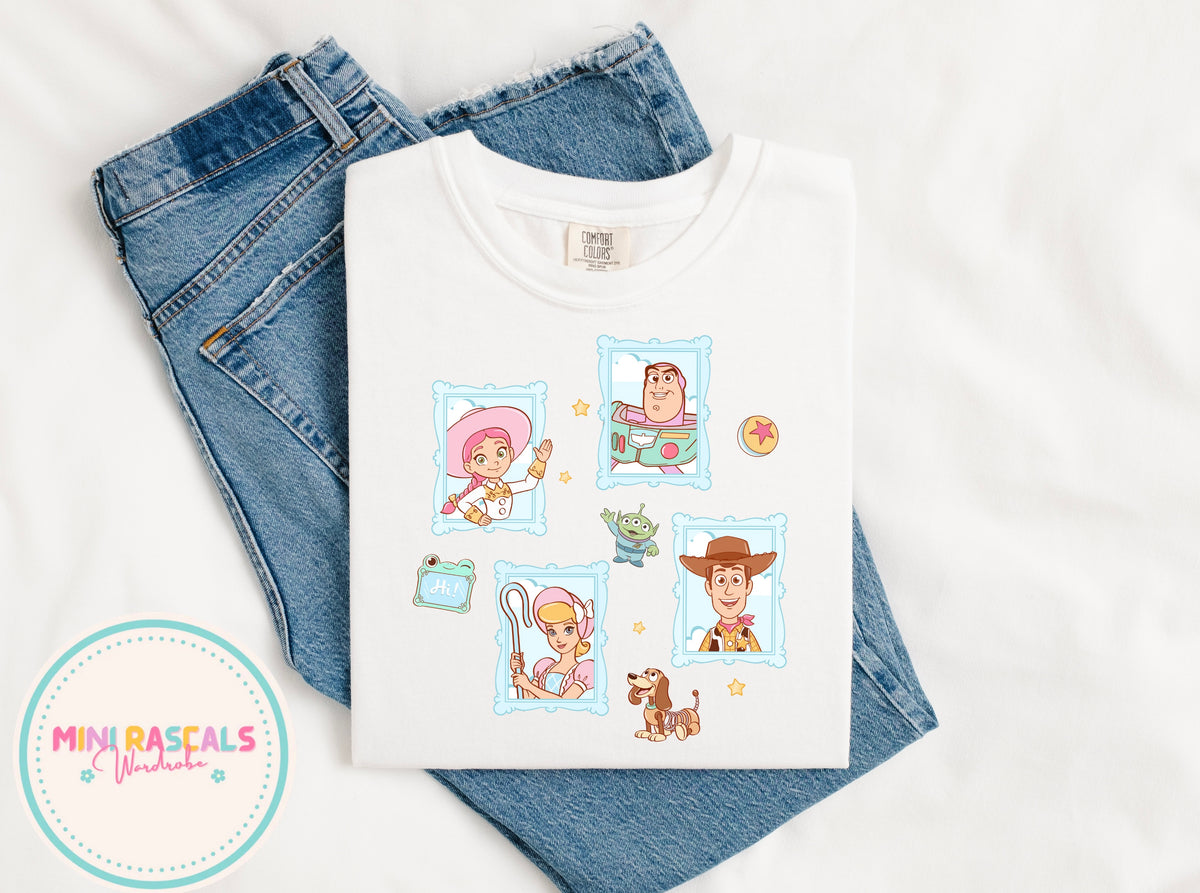 Toy Story Pastel Blue T-Shirt and Sweatshirt