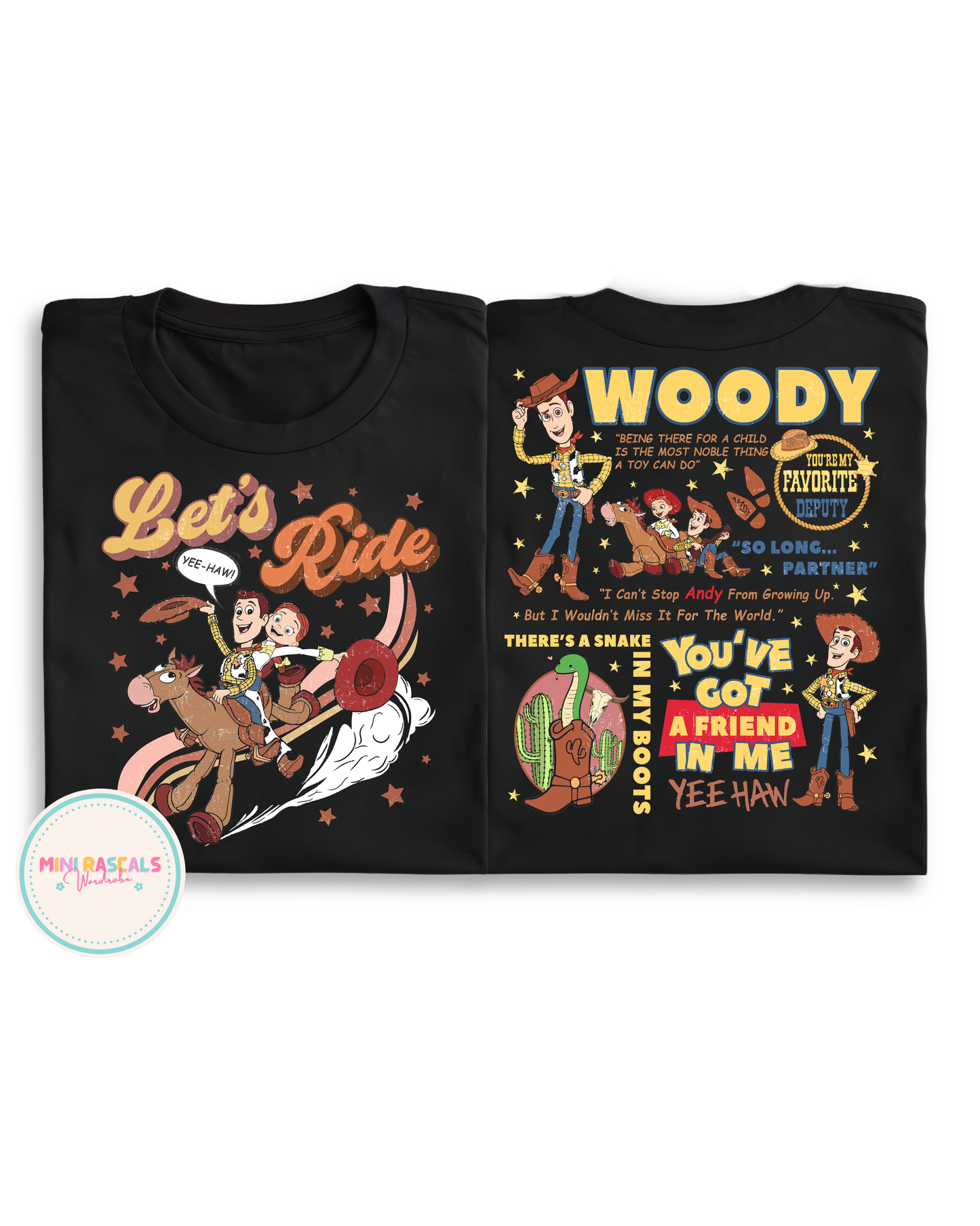 Toy Story Let's Ride Jessie & Woody T-Shirt
