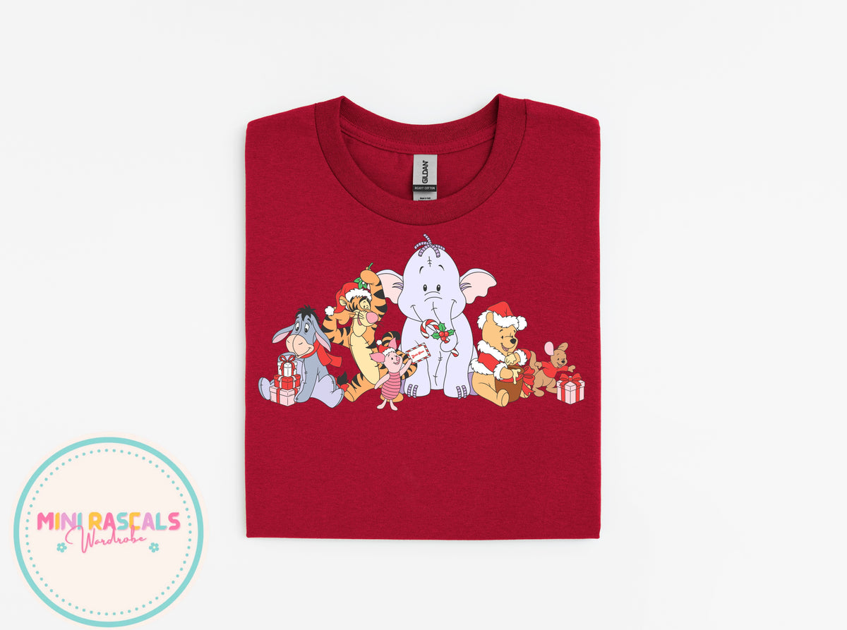 Christmas Winnie the Pooh and Friends T-Shirt and Sweatshirt