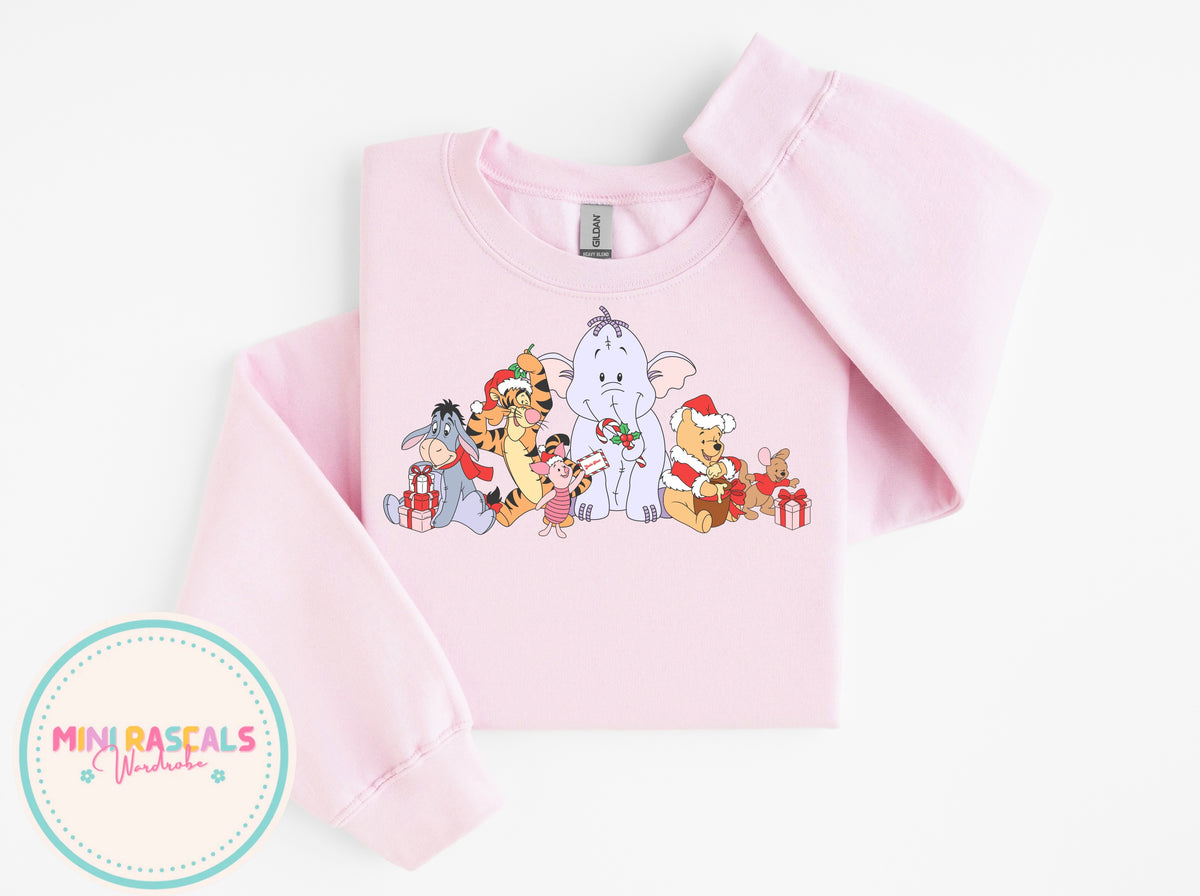 Christmas Winnie the Pooh and Friends T-Shirt and Sweatshirt