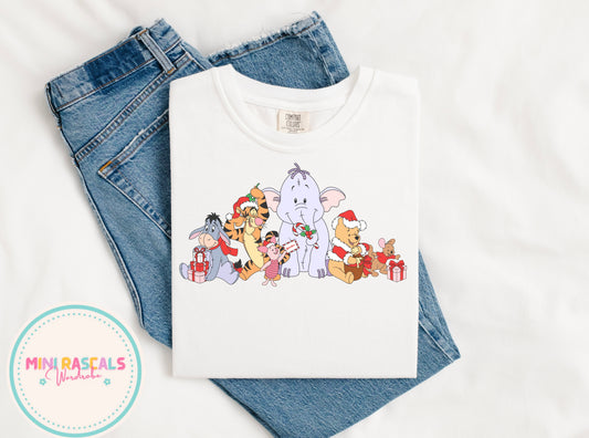 Christmas Winnie the Pooh and Friends T-Shirt and Sweatshirt