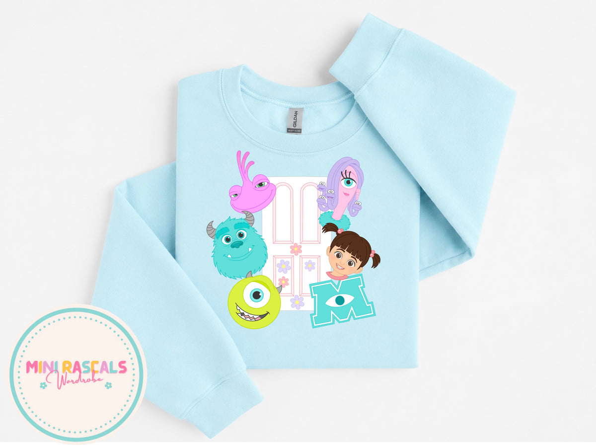 Monsters, Inc. Door T-Shirt and Sweatshirt