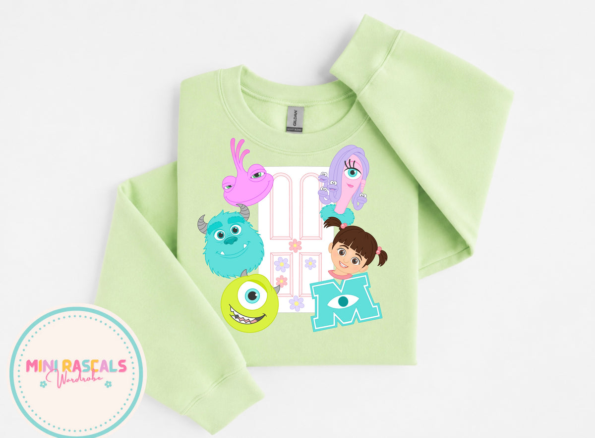 Monsters, Inc. Door T-Shirt and Sweatshirt