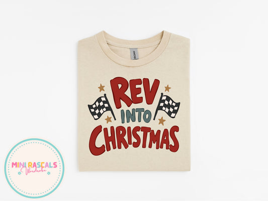 Rev Into Christmas T-Shirt and Sweatshirt