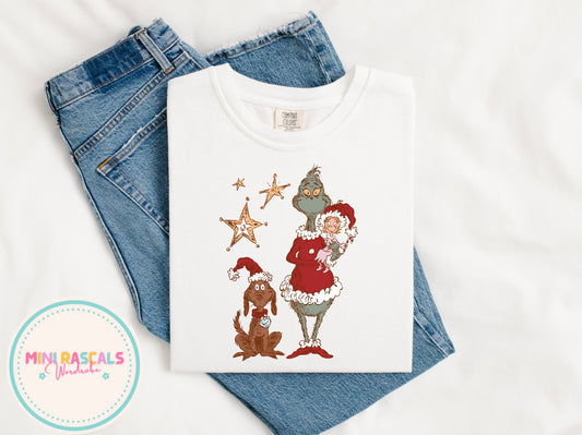 Grinch Christmas Movie T-Shirt and Sweatshirt