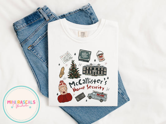 McCallisters Christmas Movie T-Shirt and Sweatshirt