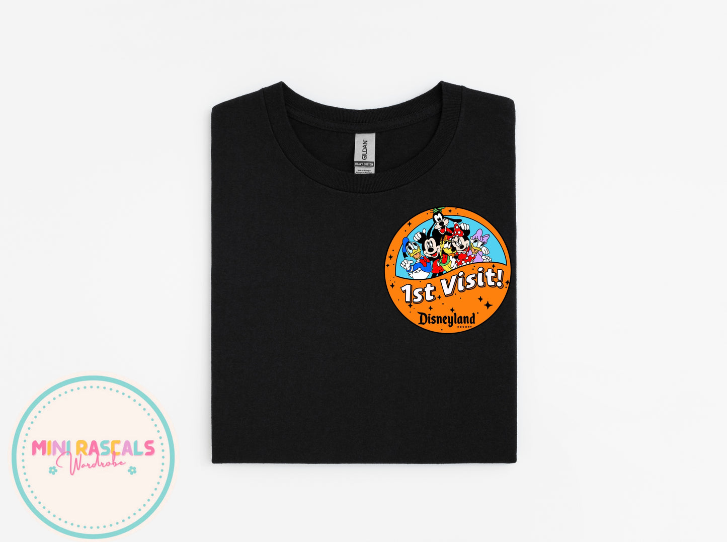 Disney 1st Visit Badge Inspired Children's T-Shirt