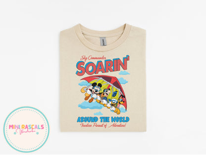 Mickey Mouse & Friends Soaring Summer T-Shirt – Adults & Kids