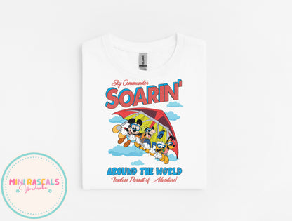Mickey Mouse & Friends Soaring Summer T-Shirt – Adults & Kids