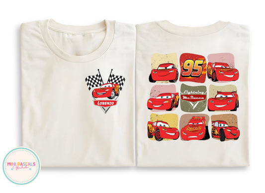 Cars McQueen Personalised Kids Unisex Sweatshirt - Lightning McQueen, Disney, Pixar, Cars