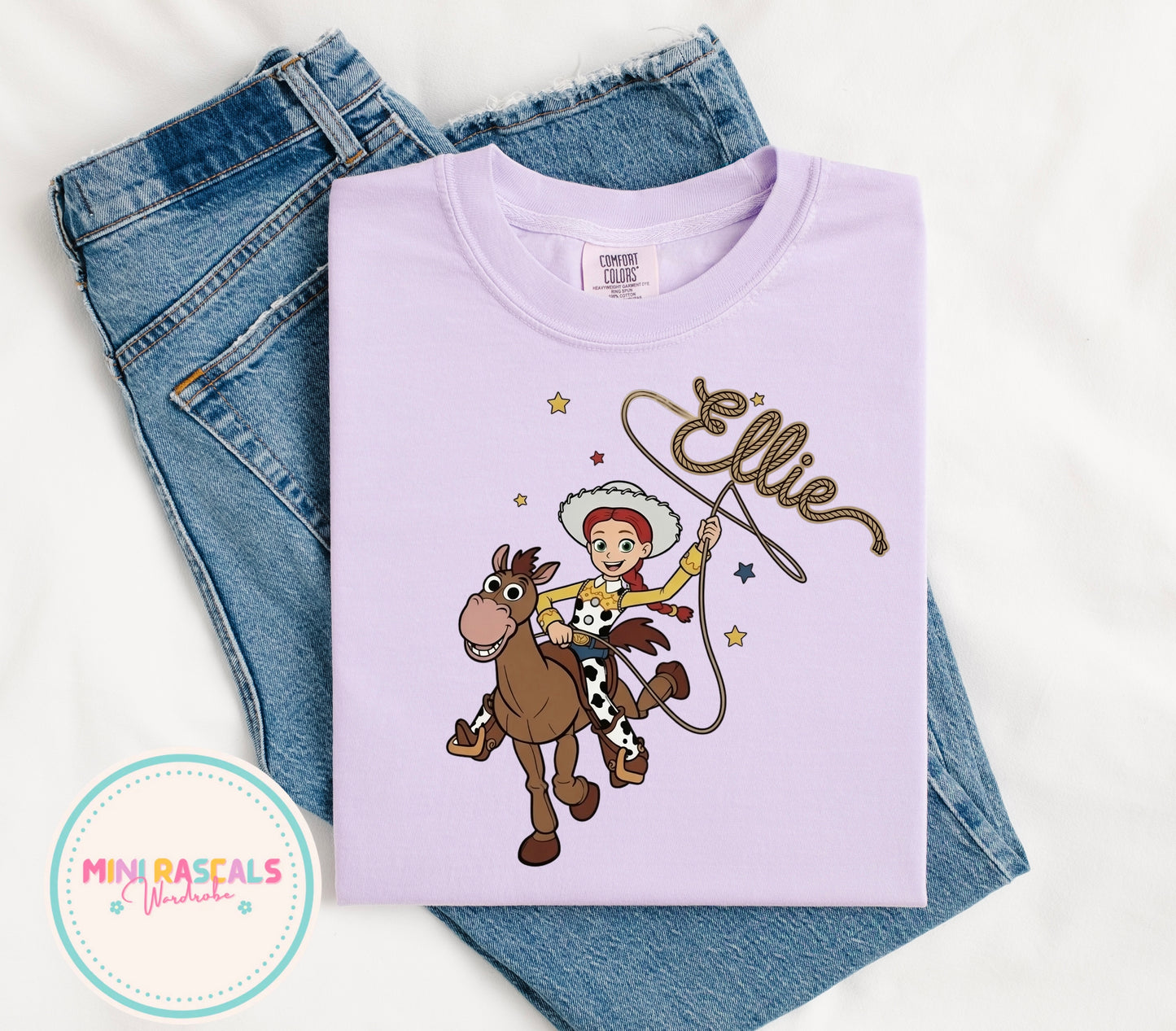 Personalised Jessie and Bullseye T-Shirt and Sweatshirt