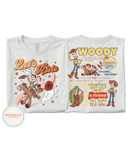 Toy Story Let's Ride Jessie & Woody T-Shirt