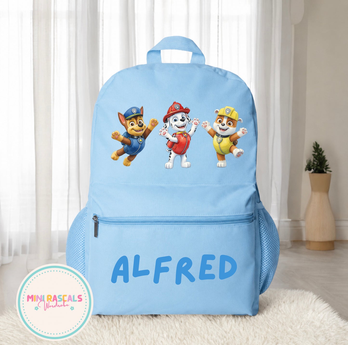 Personalised Dog Patrol Backpack