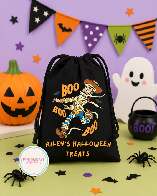 Woody Toy Story Halloween Personalised Treat Bag