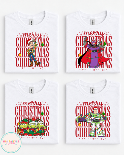 Merry Christmas Toy Story T-Shirt and Sweatshirt