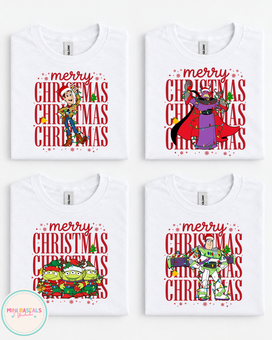 Merry Christmas Toy Story T-Shirt and Sweatshirt