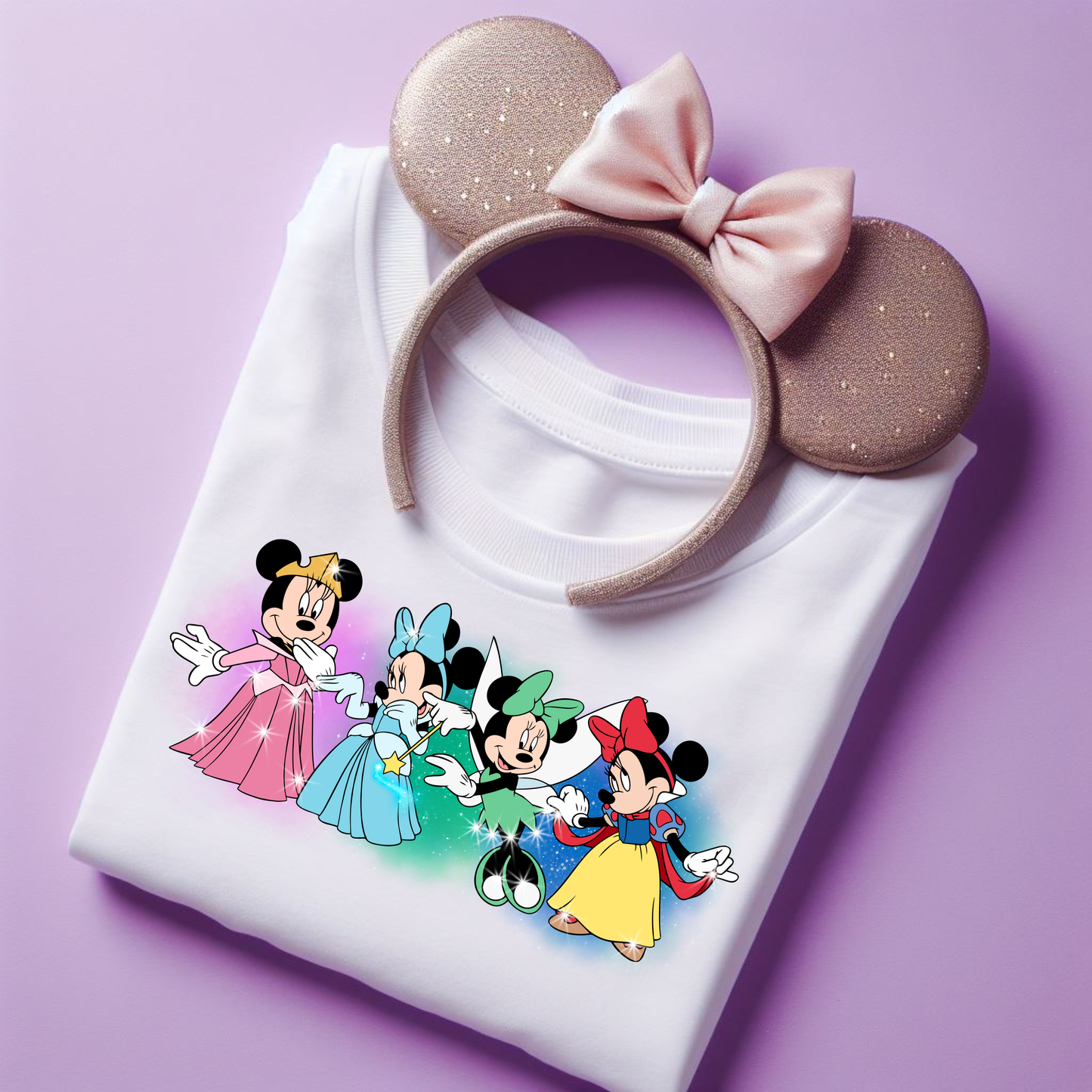 Disney Minnie Mouse Disney Trip Kids T-Shirt & Sweatshirt | Girls Princess Graphic Top | Holiday Outfit