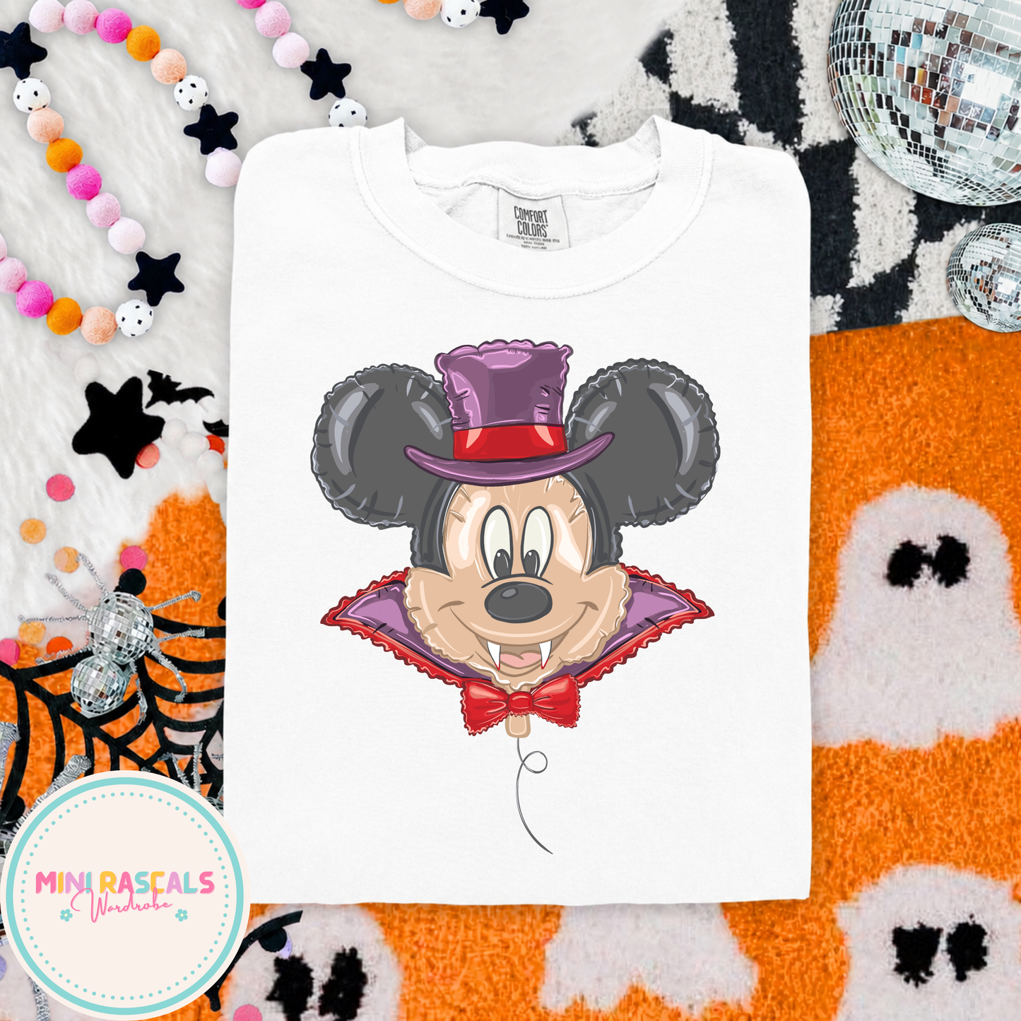 Mickey Mouse Vampire Balloon Halloween T-Shirt & Sweatshirt
