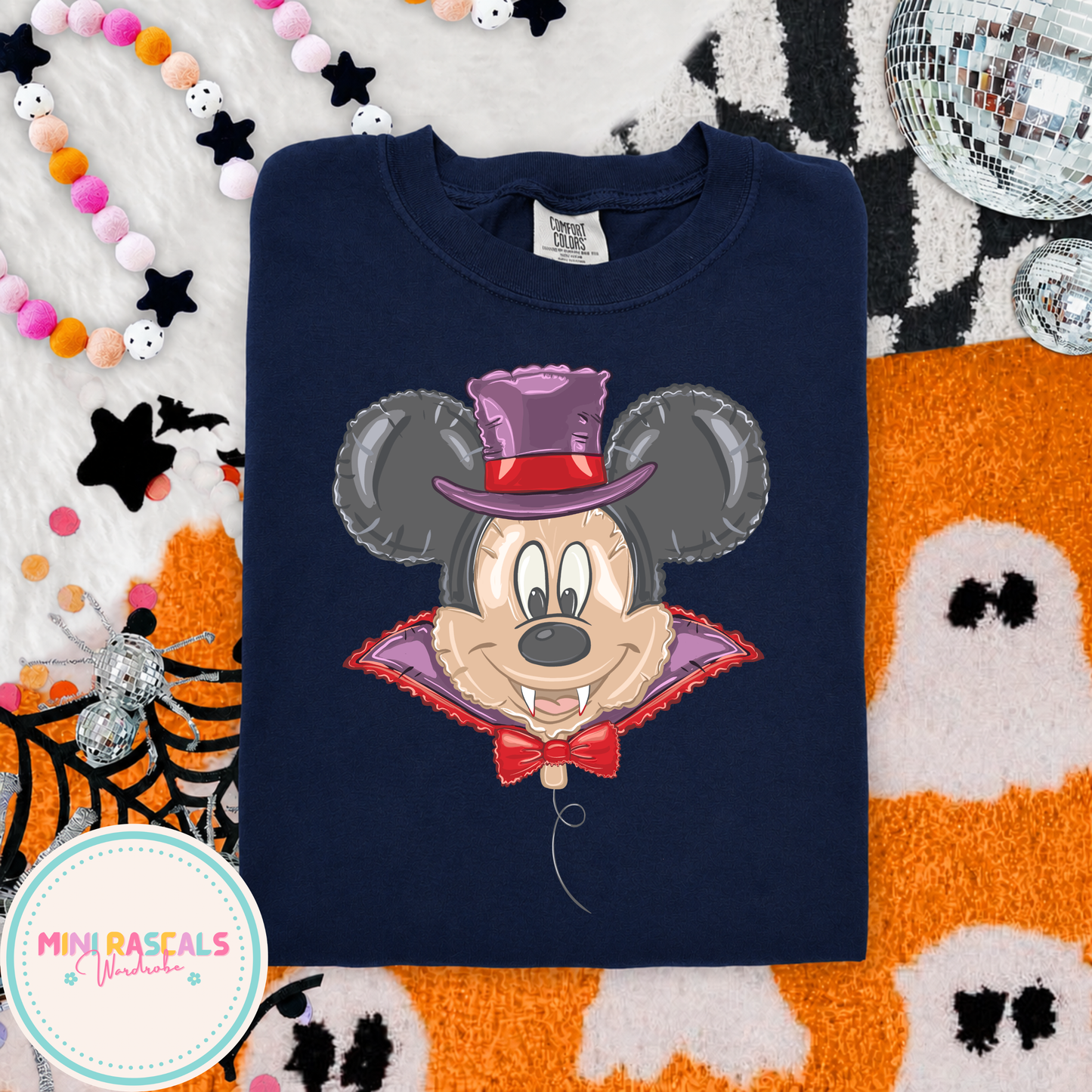 Mickey Mouse Vampire Balloon Halloween T-Shirt & Sweatshirt