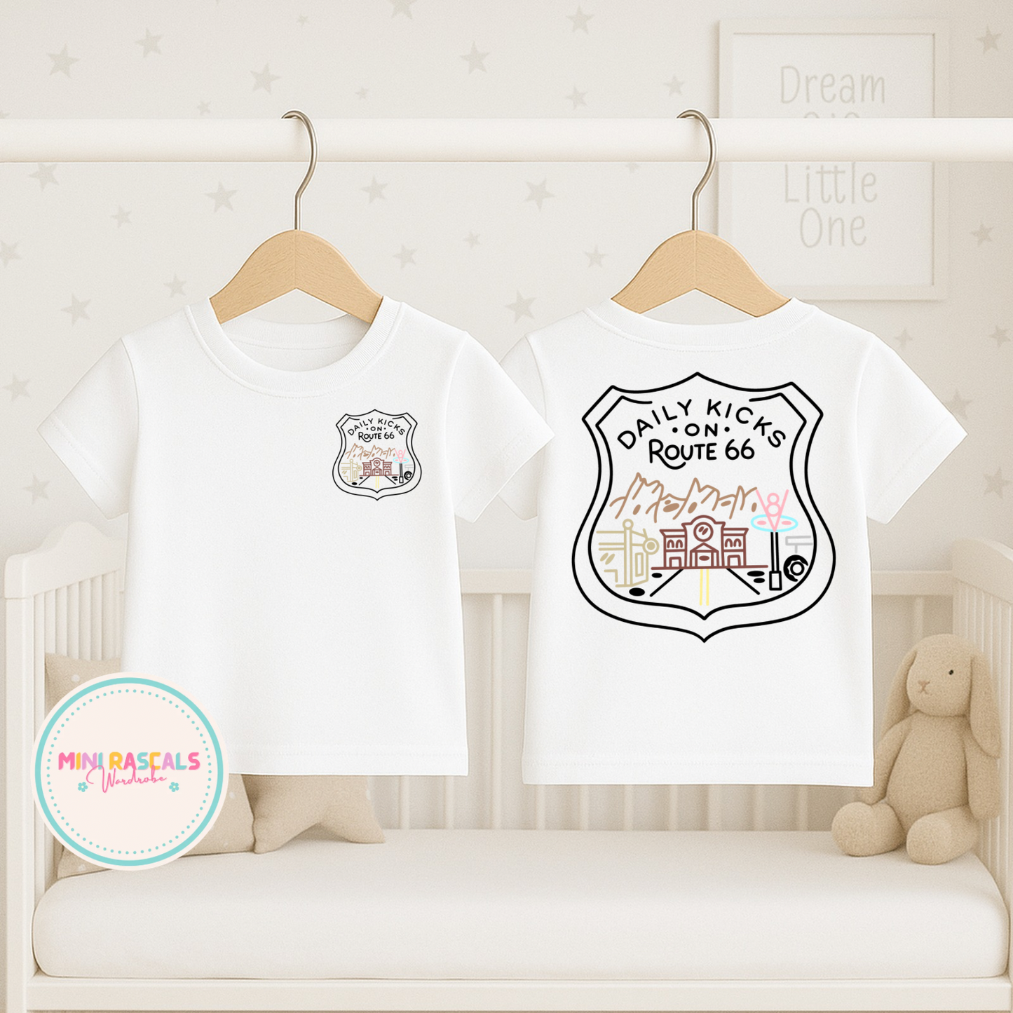 Daily Kicks Route 66 Children's T-Shirt