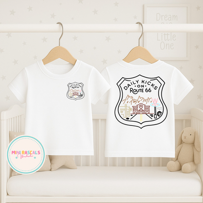 Daily Kicks Route 66 Children's T-Shirt