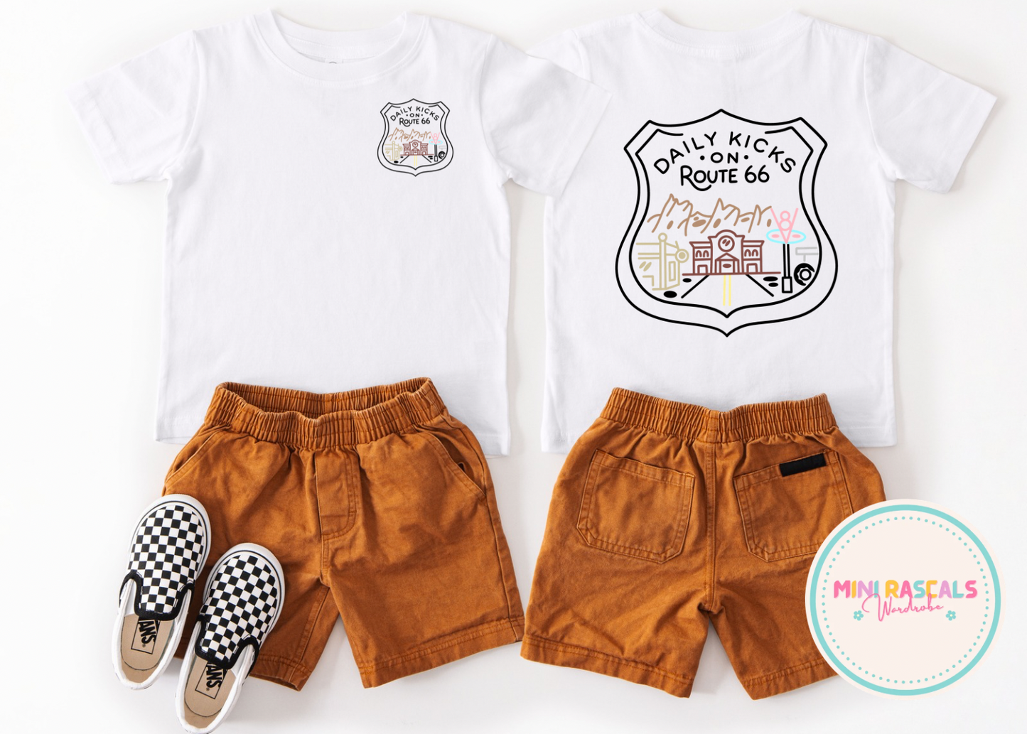 Daily Kicks Route 66 Children's T-Shirt