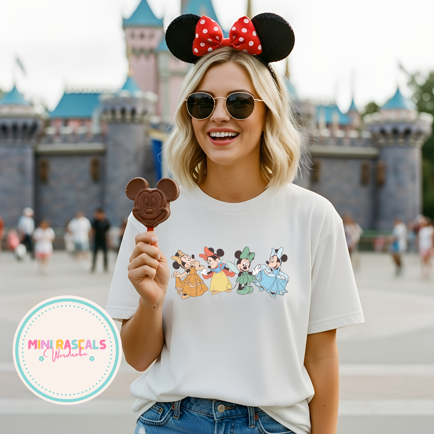 Minnie Mouse Princess Adults T-Shirt
