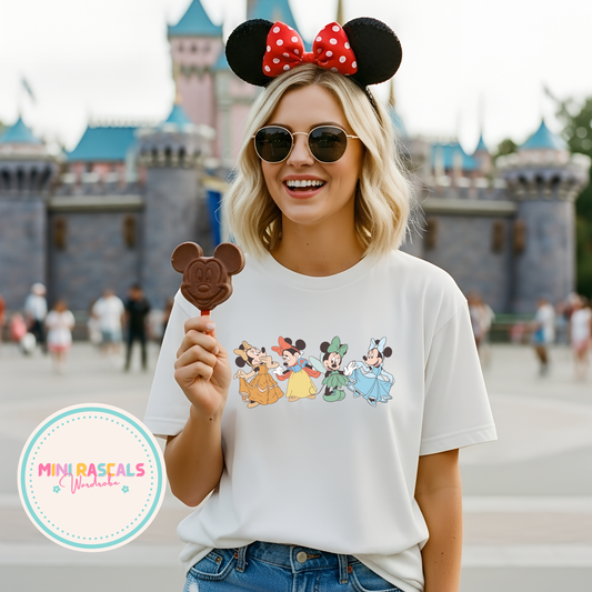 Minnie Mouse Princess Adults T-Shirt