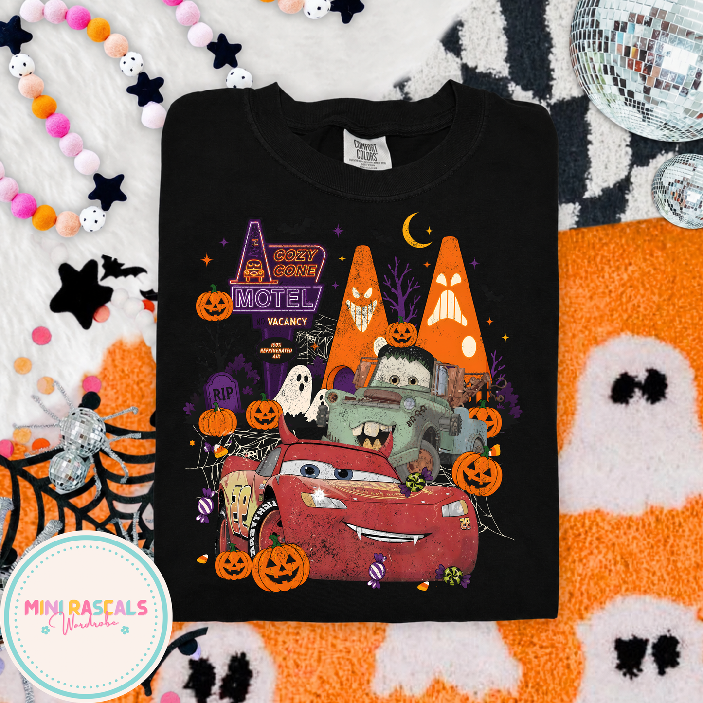 Cars Cozy Cone Halloween T-Shirt & Sweatshirt