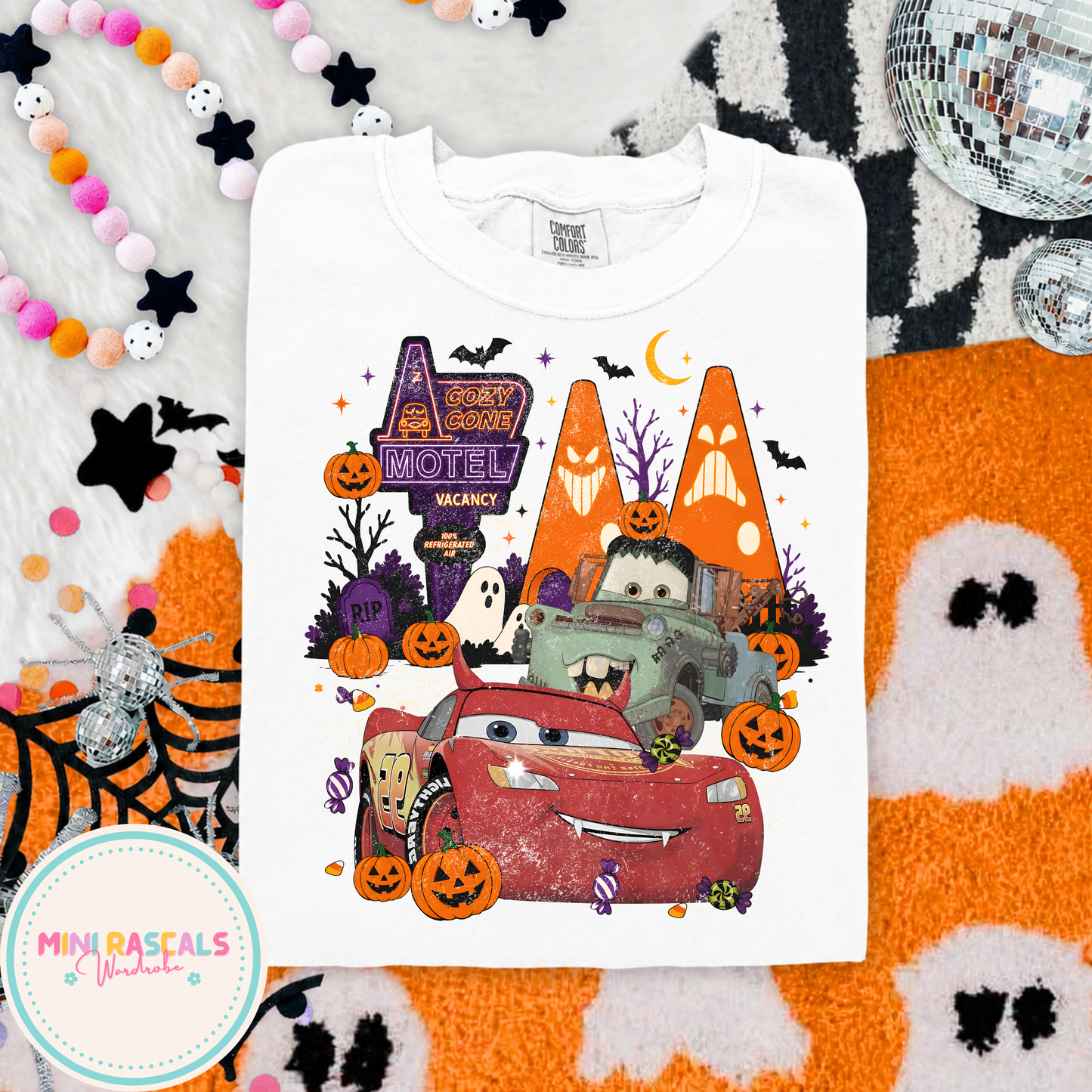 Cars Cozy Cone Halloween T-Shirt & Sweatshirt