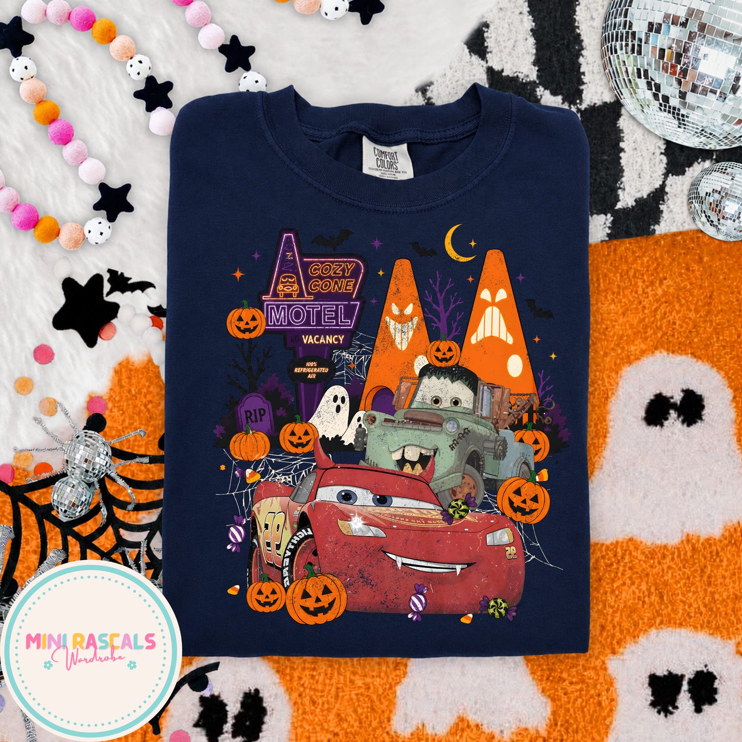 Cars Cozy Cone Halloween T-Shirt & Sweatshirt