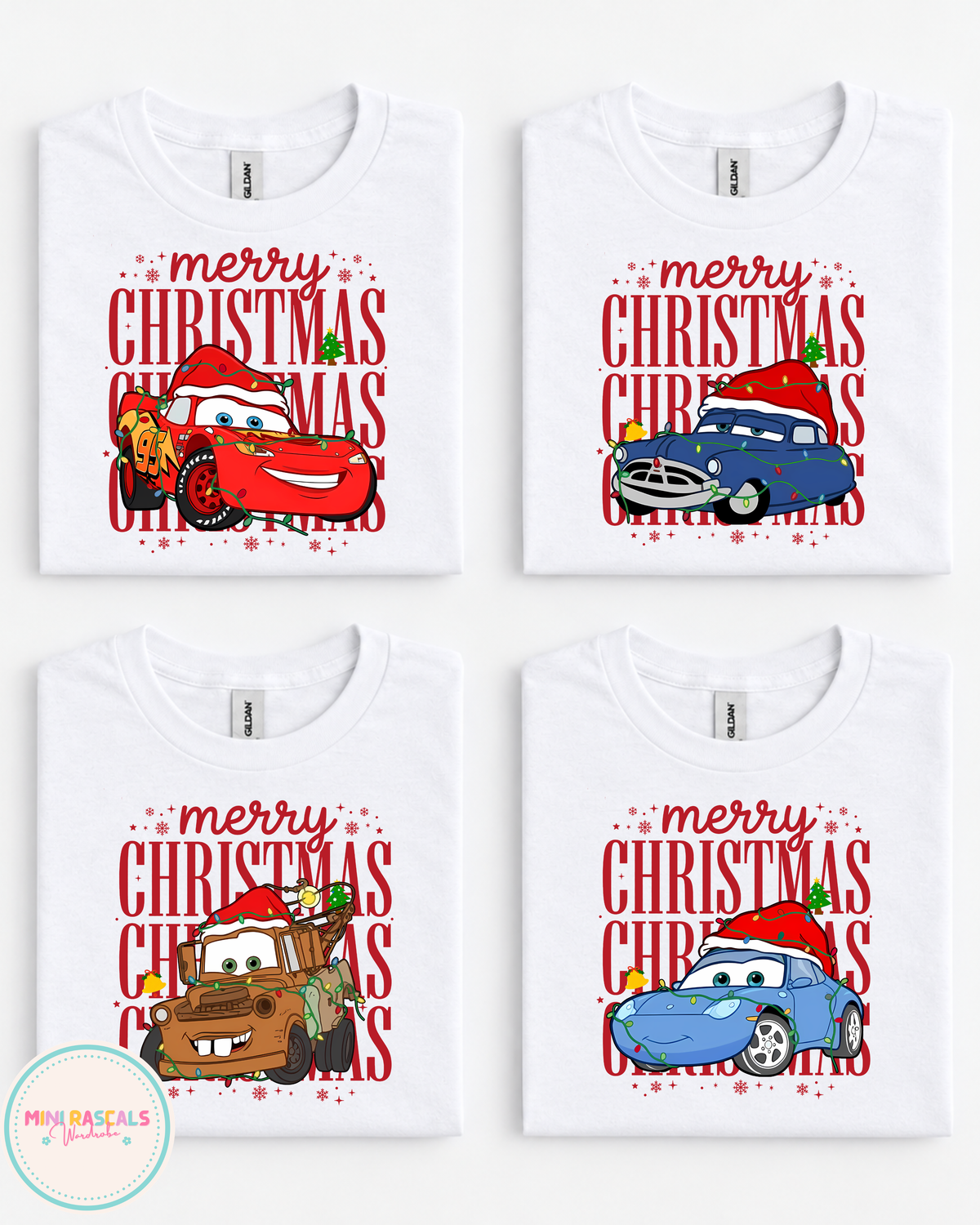 Merry Christmas Cars T-Shirt and Sweatshirt