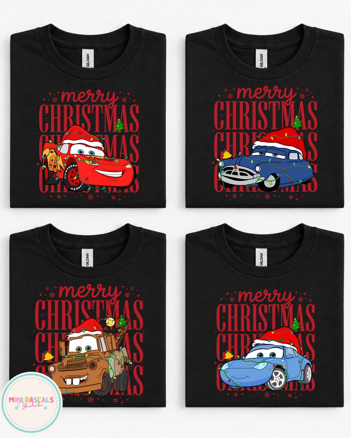 Merry Christmas Cars T-Shirt and Sweatshirt