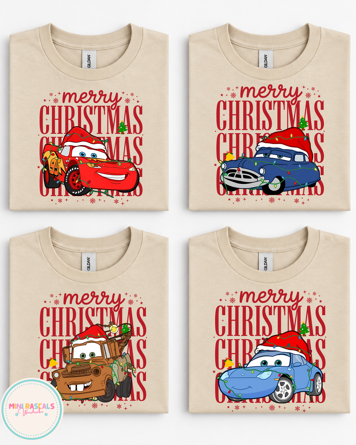 Merry Christmas Cars T-Shirt and Sweatshirt