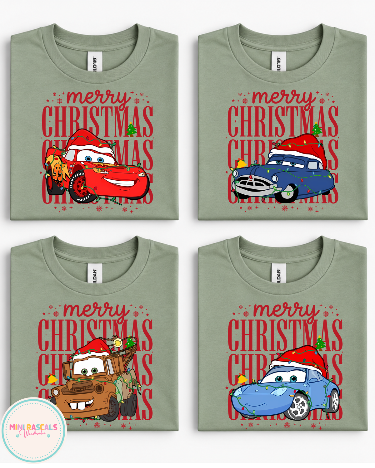 Merry Christmas Cars T-Shirt and Sweatshirt